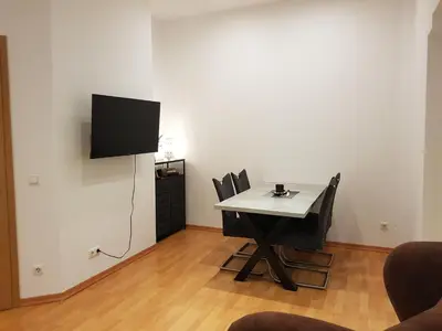 TV/Unterhaltungsangebot in der Unterkunft Apartment Ferienglück - Zentraler Rückzugsort