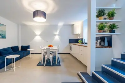 Küche/Küchenzeile in der Unterkunft Stylish Apartment 2 Bath r Bergmannkiez, Kreuzberg