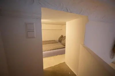 Ein Bett oder Betten in einem Zimmer der Unterkunft Urban Studio in Friedrichshain-Kreuzberg