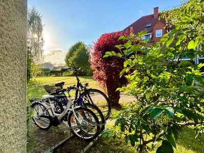Radfahren an der Unterkunft Ruhe Oase Steinhöfel - Balkon, Naturblick, Design-Maisonette-Apartment - nahe Fürstenwalde-Spree oder in der Nähe