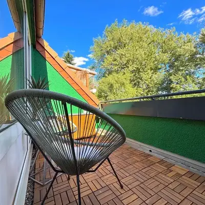 Ruhe Oase Steinhöfel - Balkon
