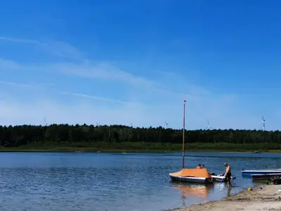 Naturlandschaft in der Nähe des Ferienhauses