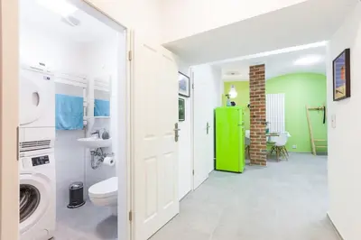 Ein Badezimmer in der Unterkunft P22 Room 22 Apartment Prenzlauer Berg