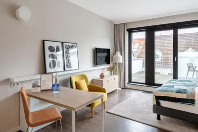 TV/Unterhaltungsangebot in der Unterkunft Numa Berlin Nook