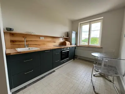 Küche/Küchenzeile in der Unterkunft Gutshaus Sonnenburg