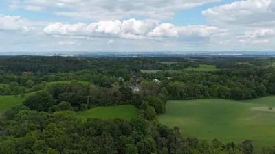Naturlandschaft in der Nähe der Ferienwohnung