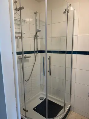 Ein Badezimmer in der Unterkunft Gutshaus Sonnenburg