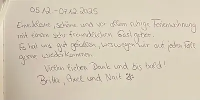 Grundriss der Unterkunft Kleine Fewo im Grünen