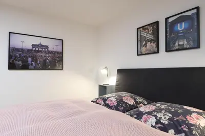 Ein Bett oder Betten in einem Zimmer der Unterkunft N15 - Room22 Apartment Familyhouse
