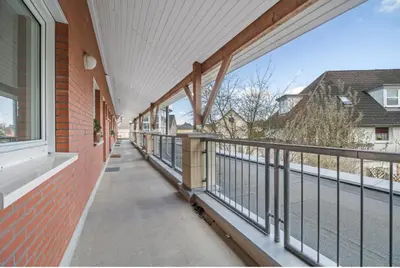 Ein Balkon oder eine Terrasse in der Unterkunft Modernes Apartment im Boho Style
