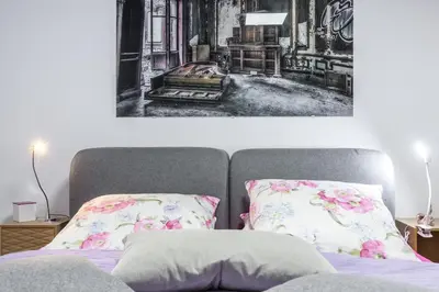 Ein Bett oder Betten in einem Zimmer der Unterkunft S31 - Room 22 Apartment Bergmannstraße Front