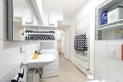 Küche/Küchenzeile in der Unterkunft S38 - Room 22 Apartment Kreuzberg
