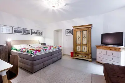 Ein Bett oder Betten in einem Zimmer der Unterkunft S31 - Room 22 Apartment Bergmannstraße Back