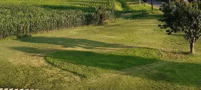 Ein Garten an der Unterkunft Oderbruch Ferienwohnung Am Speicher