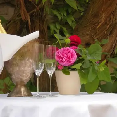 SchlossparkFerienwohnungen Rheinsberg mit Garten