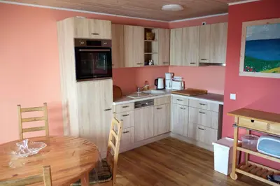 Küche/Küchenzeile in der Unterkunft Apartment in Müncheberg 53547