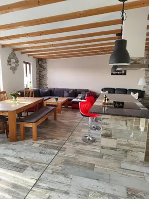 Küche/Küchenzeile in der Unterkunft Ferienhaus mit 2 Schlafzimmern