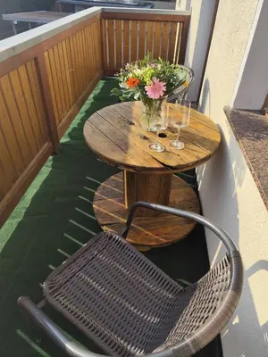 Grundriss der Unterkunft Ferienhaus mit 2 Schlafzimmern