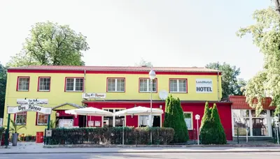 Das Gebäude in dem sich das Hotel befindet
