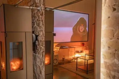Ein Bett oder Betten in einem Zimmer der Unterkunft Design Loft in Berlin Prenzlauer Berg