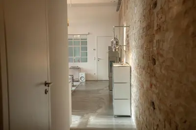 Küche/Küchenzeile in der Unterkunft Design Loft in Berlin Prenzlauer Berg
