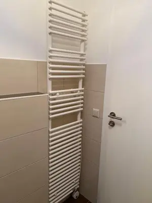Ein Badezimmer in der Unterkunft Ausspannen am Schwielowsee