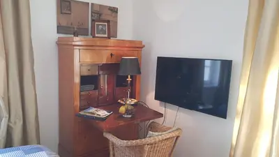 TV/Unterhaltungsangebot in der Unterkunft Remise Heiliger See