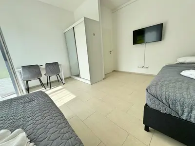 TV/Unterhaltungsangebot in der Unterkunft Appartementhaus