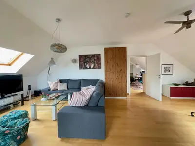TV/Unterhaltungsangebot in der Unterkunft Ferienwohnung am Berliner Stadtrand
