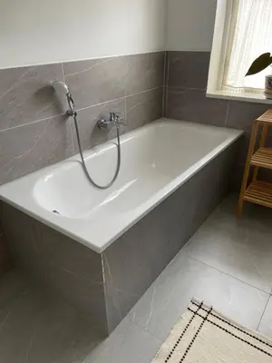 Ein Badezimmer in der Unterkunft Edles Naturidyll bei Berlin
