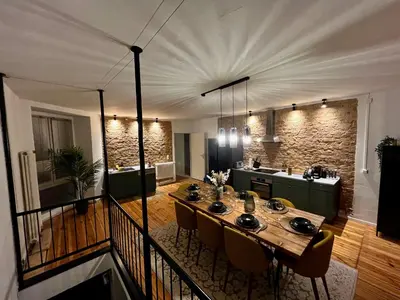 Grundriss der Unterkunft Cozy Voyage - Stylish 135m2 for up to 9 people in Kudamm