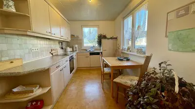 Küche/Küchenzeile in der Unterkunft Spreewald Haus Boche
