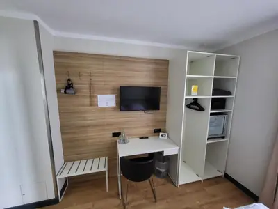 Küche/Küchenzeile in der Unterkunft Land-Gut-Hotel- Weisser Schwan