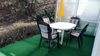 Ein Garten an der Unterkunft Ferienwohnungen Beetzseeheide