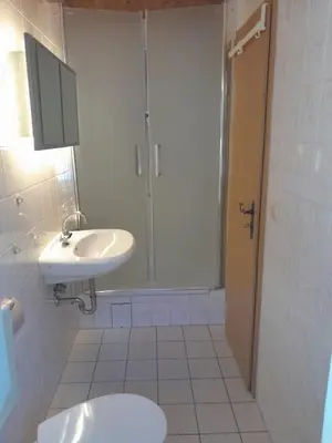 Ein Badezimmer in der Unterkunft Ferienwohnungen Beetzseeheide