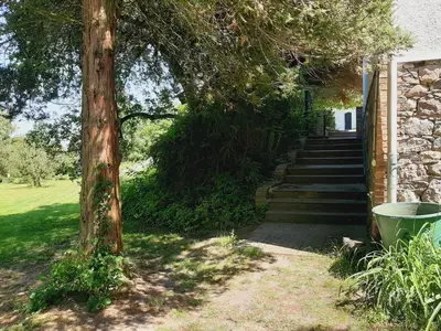 Ein Garten an der Unterkunft Die Malche Gäste und Tagungshaus Villa App 13
