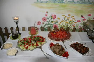 Essen in der Pension oder in der Nähe