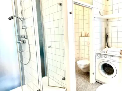 Ein Badezimmer in der Unterkunft BigMotz