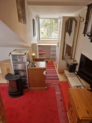 TV/Unterhaltungsangebot in der Unterkunft 2-Etagen-Wohnung im Haus am See von Berlin