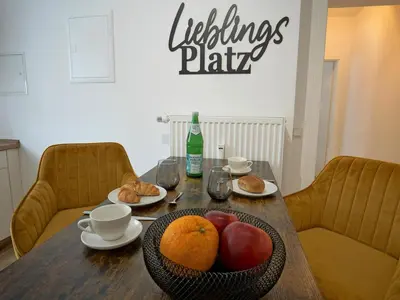 Essen in der Ferienwohnung oder in der Nähe