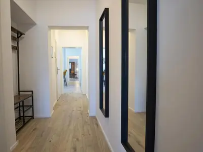 Grundriss der Unterkunft Hogulu - 2 - RAUM - App 26 mit Balkon in der Nähe der Jahrtausendbrücke
