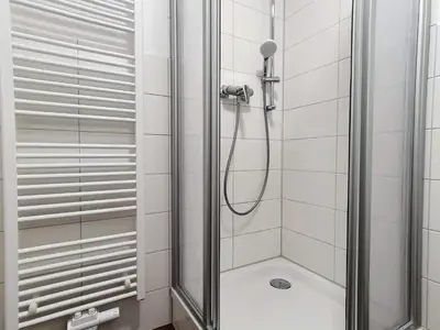 Ein Badezimmer in der Unterkunft Hogulu - klein und fein in der Altstadt, Appartement 10