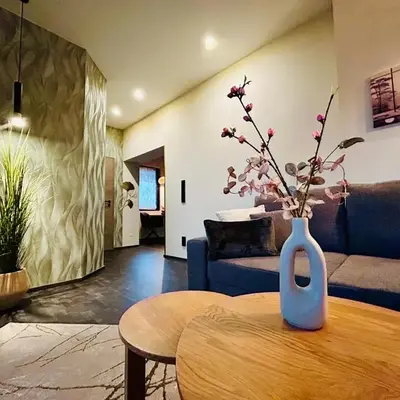Deluxe Apartment im Grünen mit Balkon und Frühstück im Hotel Reindahls
