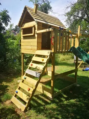 Ein Kinderspielbereich in der Unterkunft Gründerzeitvilla in Berlin Zehlendorf