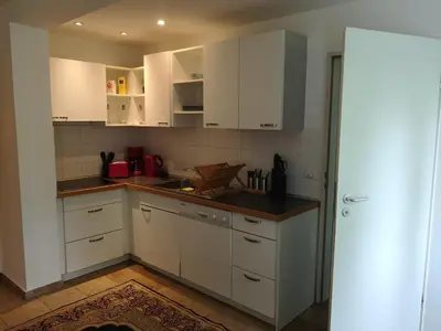 Küche/Küchenzeile in der Unterkunft Gründerzeitvilla in Berlin Zehlendorf
