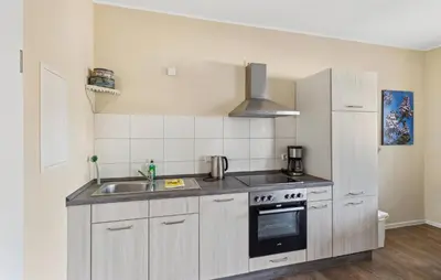 Küche/Küchenzeile in der Unterkunft Cottage