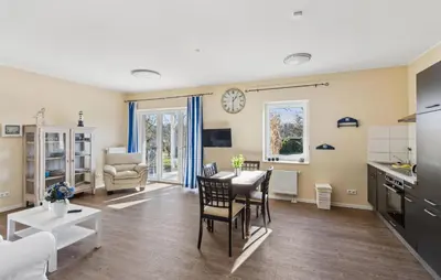 Küche/Küchenzeile in der Unterkunft Maritim 2