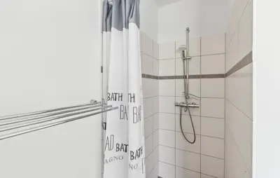 Ein Badezimmer in der Unterkunft Nostalgie