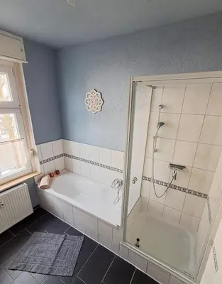 Ein Badezimmer in der Unterkunft CityNest