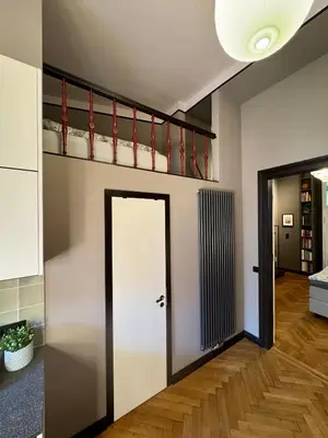 Grundriss der Unterkunft Design-Apartment Benedict Luxus, Stil & Workspace